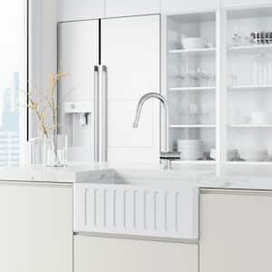 Gramercy Single Handle Pull-Down Sprayer Kitchen Faucet with Touchless Sensor in Chrome