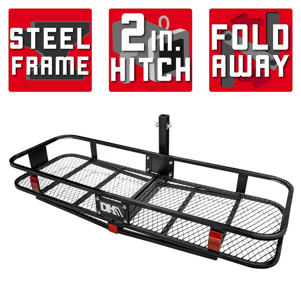 Hitch mount cargo carrier