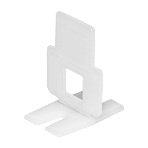 LASH White 1/16 in. Clip, Part A of 2-Part Tile Leveling System 300-Pack