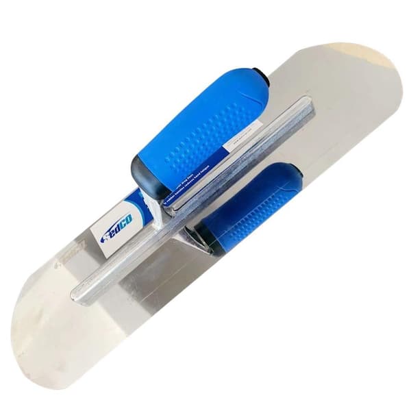 Sedco 16 in. x 4-1/8 in. Stainless Steel Pool Trowel with Comfort Grip Handle