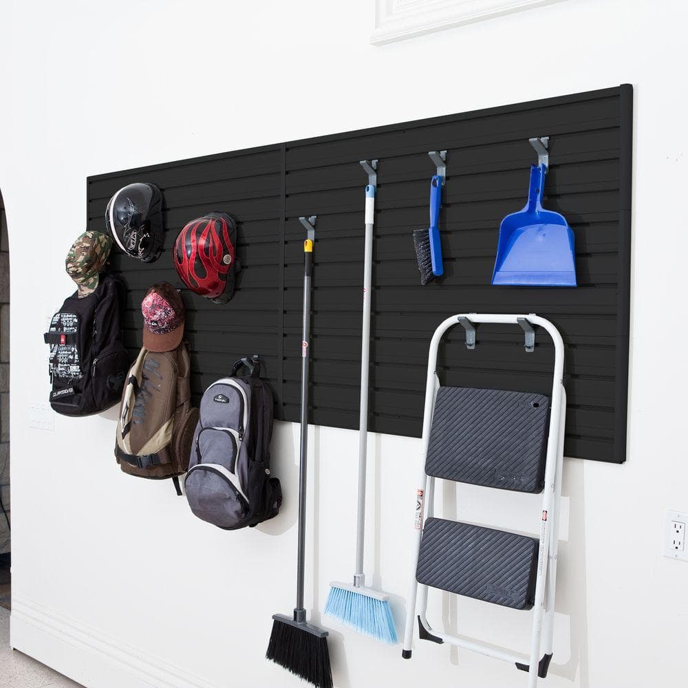 Flow Wall FWS48126BB11 Modular Garage Wall Panel Set With Storage