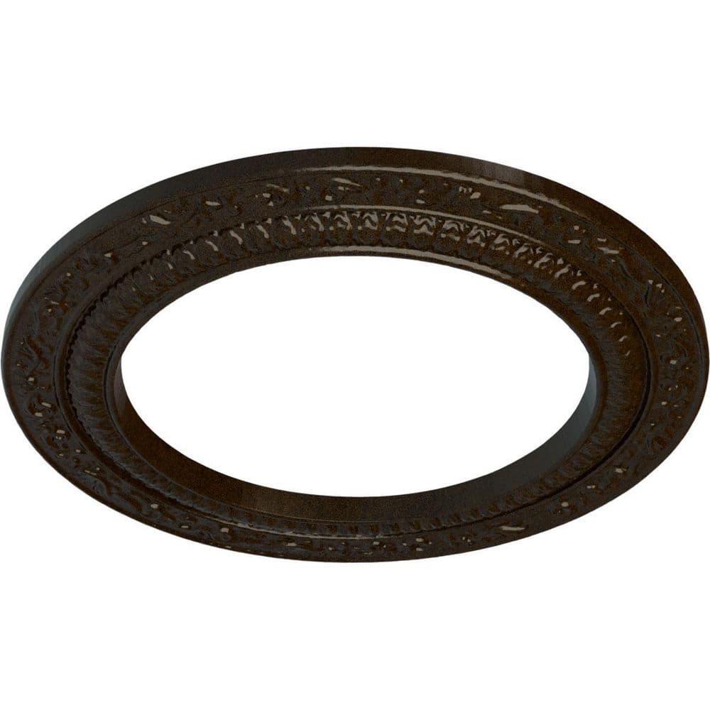 Andrea 12" Hand-Painted Bronze Ceiling Medallion
