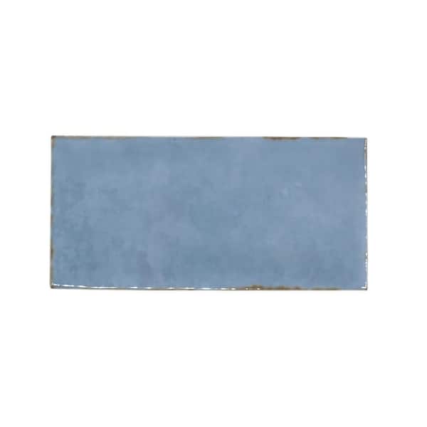 Antigo Ocean 2 in. x 5 in. Glossy Ceramic Wall Tile (12.1 sq. ft./Case, 144 pcs)
