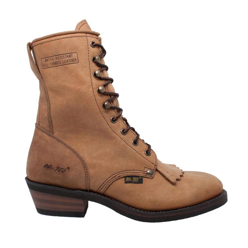 Men's Size 12 Tan Leather 9 in. Cowboy Boots price history on PriceWatchPro