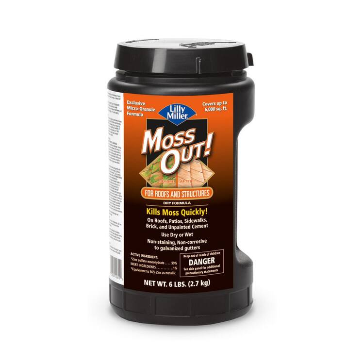 Moss Out! 6 lb. 6,000 sq. ft. Roof and Walkway Moss Killer Granules