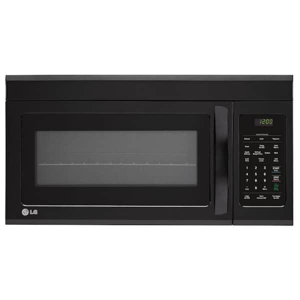 LG 1.8 cu. ft. Over the Range Microwave in Smooth Black