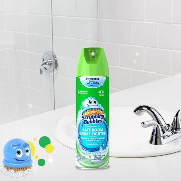 Scrubbing Bubbles Lot Of 3 Daily Shower Cleaner Spray 946ml/ 32 fl oz  Rainshower