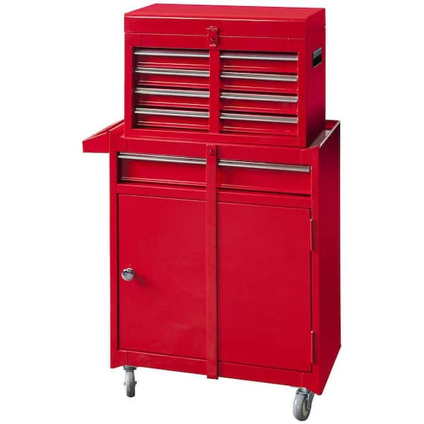 Stanley 8-Drawer Chest, Red 