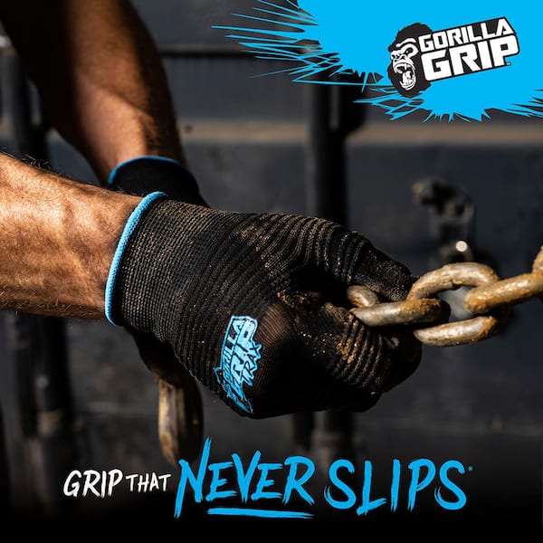 GORILLA GRIP X-Large TRAX Extreme Grip Work Gloves 25488-054 - The