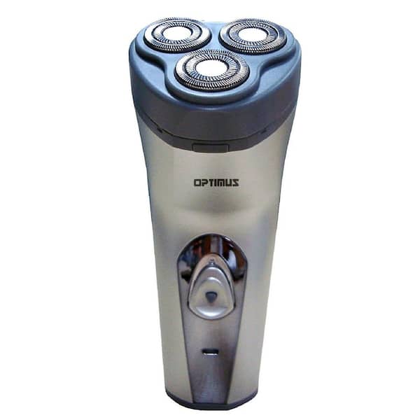 Optimus 50035S Head Rotary Rechargeable Wet/Dry Shaver Electric Razor