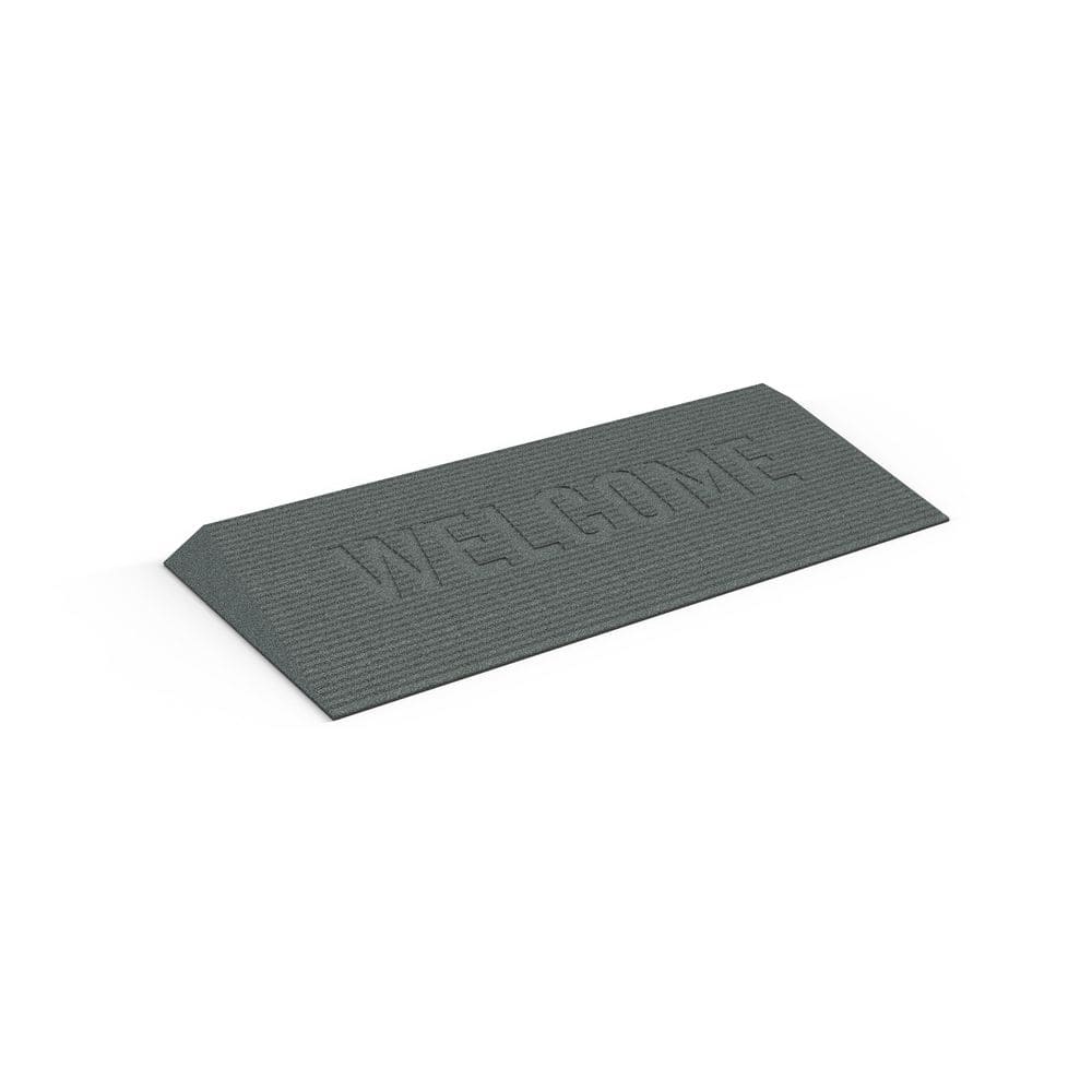 TRANSITIONS Angled Entry Mat, Welcome, Grey, 1.75 in. price history on PriceWatchPro