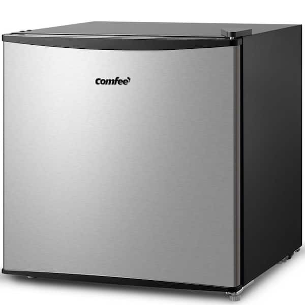 Comfee' 18.6 in. 1.7 cu.ft. Mini Refrigerator in Stainless Look