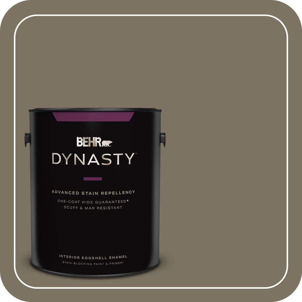 1 Gal. #N320-6A Ash Brown Eggshell Enamel Interior Stain-Blocking Paint and Primer price history on PriceWatchPro