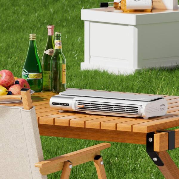 Edendirect 400-Watt 11. 8 in. Ultraslim Electric Space Heater