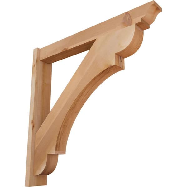 6 in. x 36 in. x 36 in. Olympic Traditional Smooth Western Red Cedar Outlooker