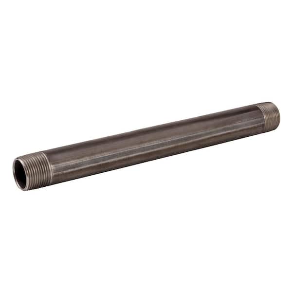 Mueller Global 1 in. x 12 in. Black Steel Nipple