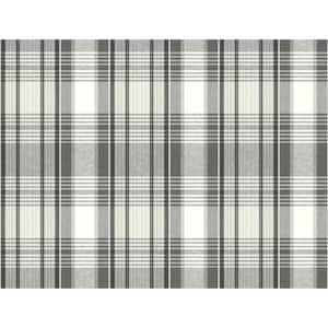 Bartola Plaid Spray and Stick Roll Wallpaper (Covers 60.75 sq. ft.)