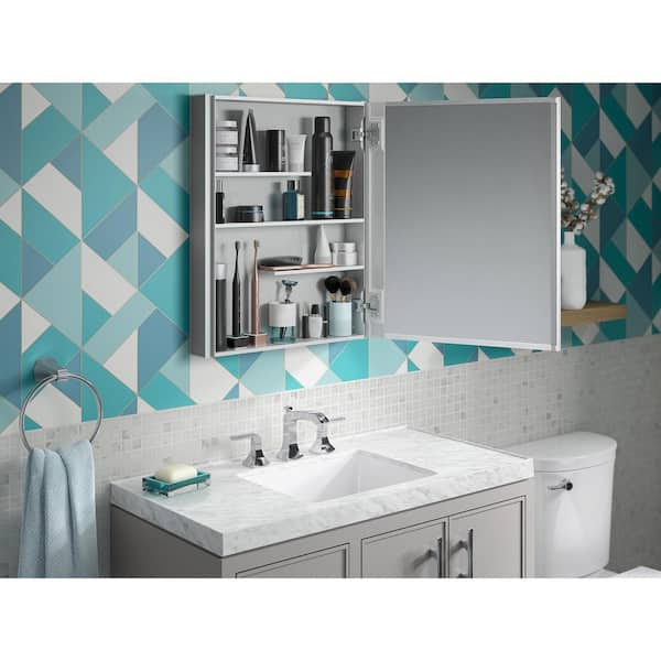 Rubicon Wall-Mount Towel Ring in Polished Chrome