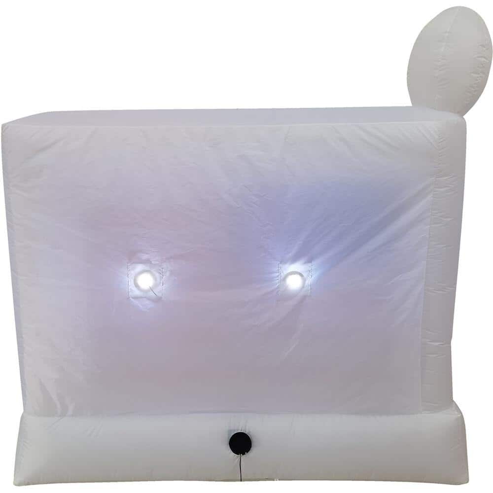 6 ft Wide Pre-lit Patriotic American Flag Inflatable