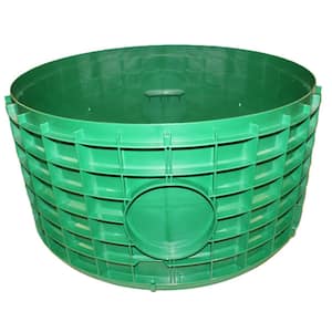 Tuf-Tite 24 in. Round Domed Septic Riser Lid 89-24RISLP - The Home Depot