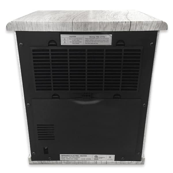 Reviews for Heat Storm 1500-Watt Logan Deluxe Portable Electric Infrared  Space Heater in Grey | Pg 1 - The Home Depot