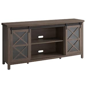 Clementine 68 in. Alder Brown TV Stand Fits TV's up to 75 in.