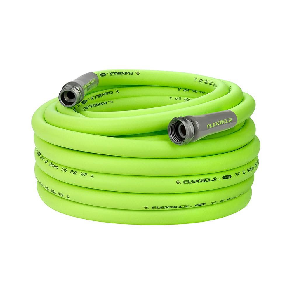 Flexzilla® Garden Hose  3/4  x 75   Flexible Hybrid Polymer  ZillaGreen®