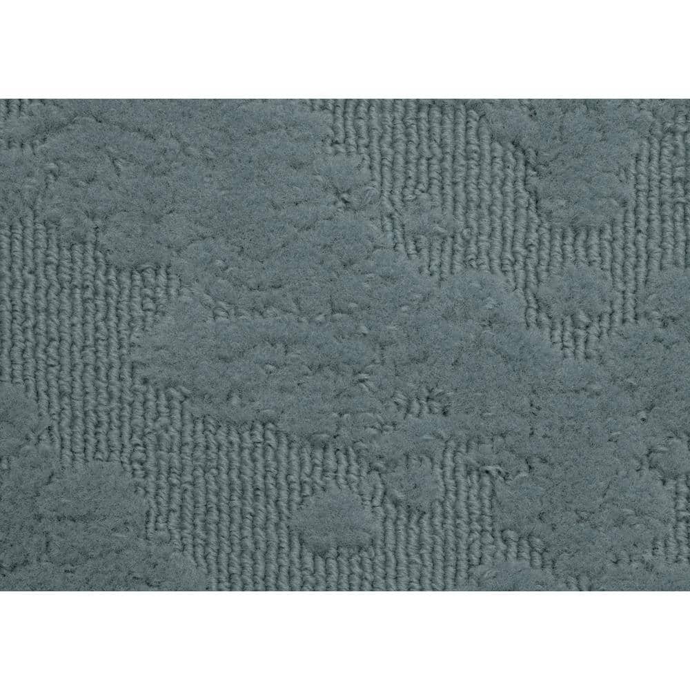 Seafoam Tufted Washable Non-slip 9' x 12' Area Rug