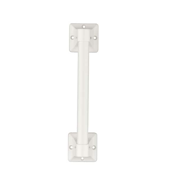 9 in. x 7/8 in. Exposed Screw Assist Bar in White