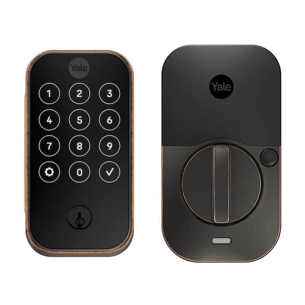 Yale Smart Door Lock with WiFi and Touchscreen Keypad; Oil Rubbed Bronze