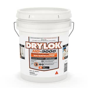 HD-9000 Professional 5 gal. White Flat Latex Interior/Exterior Basement and Masonry Waterproofer
