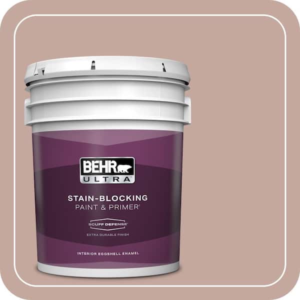 BEHR ULTRA 5 gal. Home Decorators Collection #HDC-NT-06 Patchwork Pink Extra Durable Eggshell Enamel Interior Paint & Primer