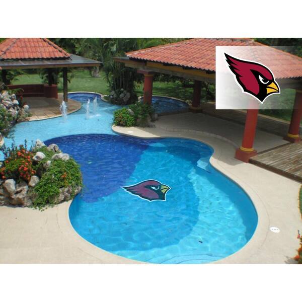 Applied Icon NFL Arizona Cardinals 59 in. x 59 in. Large Pool Graphic