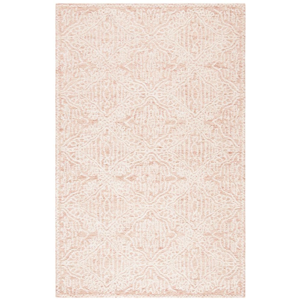 Capri 8 ft. x 10 ft. Rust/Ivory Border Two-Toned Area Rug price history on PriceWatchPro