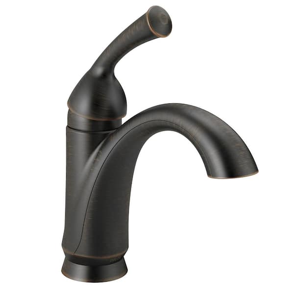Delta Haywood Single Hole Single-Handle Bathroom Faucet in Venetian Bronze