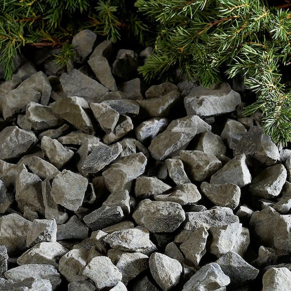 0.5 cu. ft. 0.75 in. to 1.75 in. Shadow Landscape Rock 64 Bags/32 cu. ft./Pallet