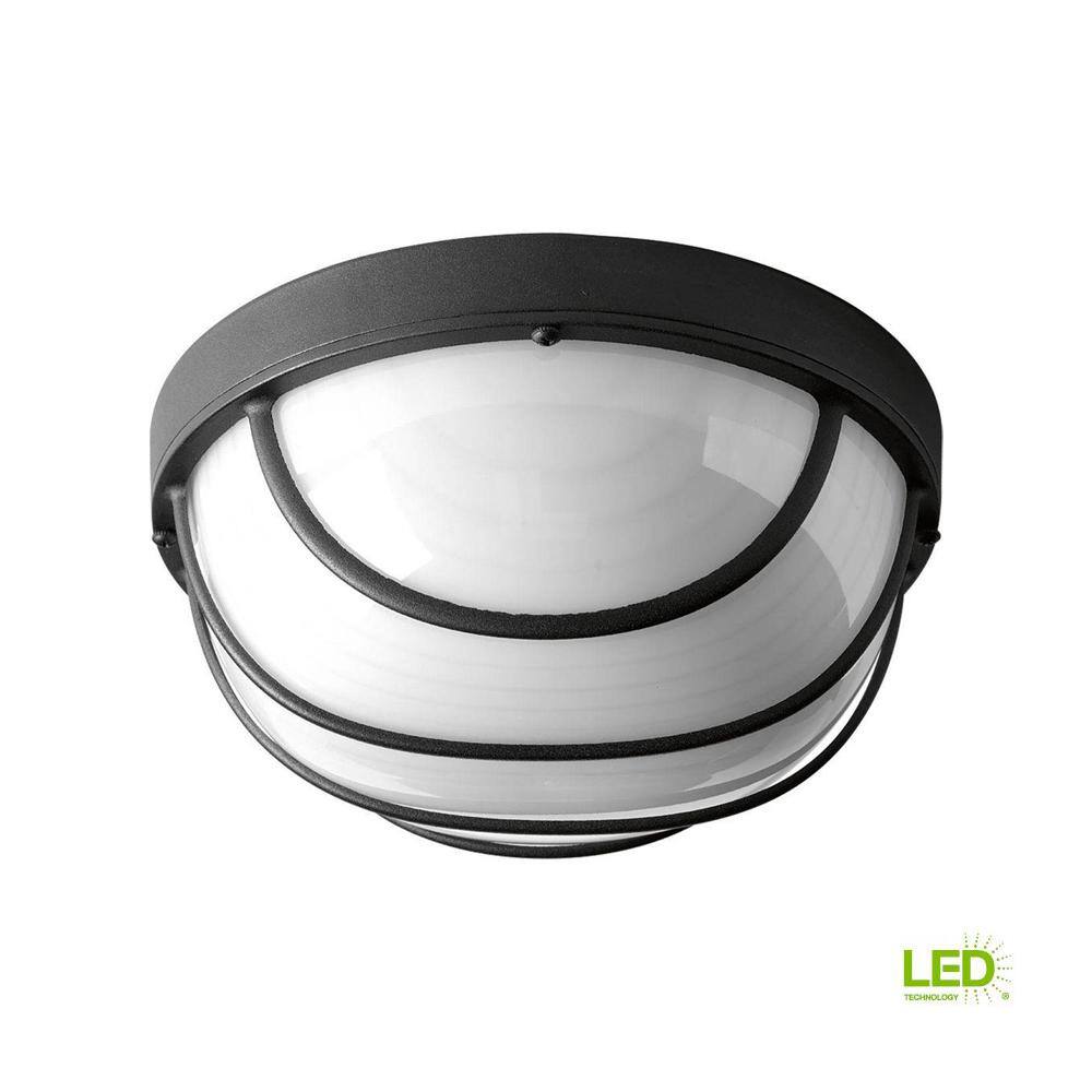 Black Aluminum 9.5" LED Wall/Ceiling Bulkhead Light