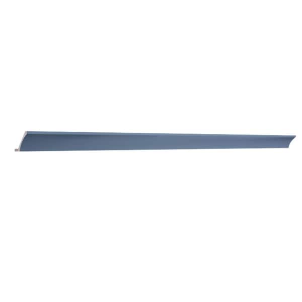 LIFEART CABINETRY Lancaster Series 96-in W x 0.75-in D x 6-in H Cabinet Crown Molding in Blue