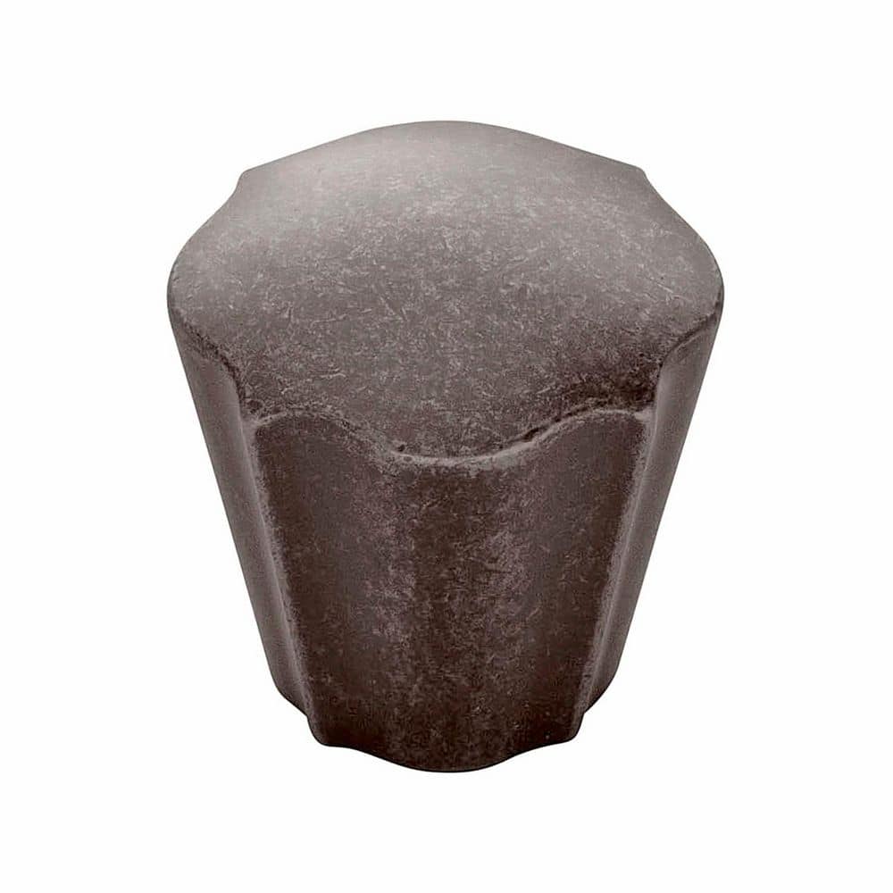 Trellis Collection Knob 1-3/16 in. (30mm) Distressed Black Nickel Vibed Conical Cabinet Knob price history on PriceWatchPro