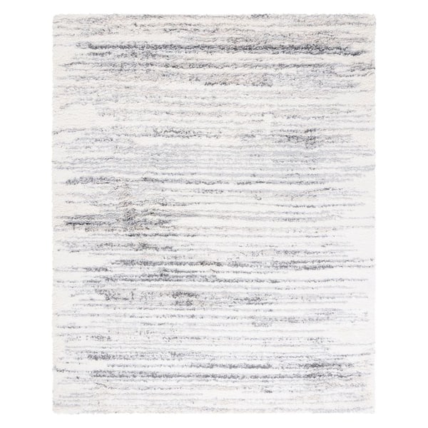Fontana 7 ft. x 9 ft. Ivory/Gray Abstract Area Rug