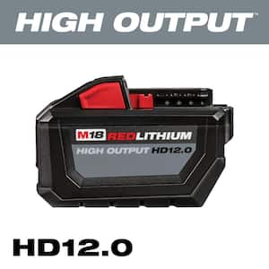 M18 18-Volt Lithium-Ion High Output 12.0Ah Battery Pack