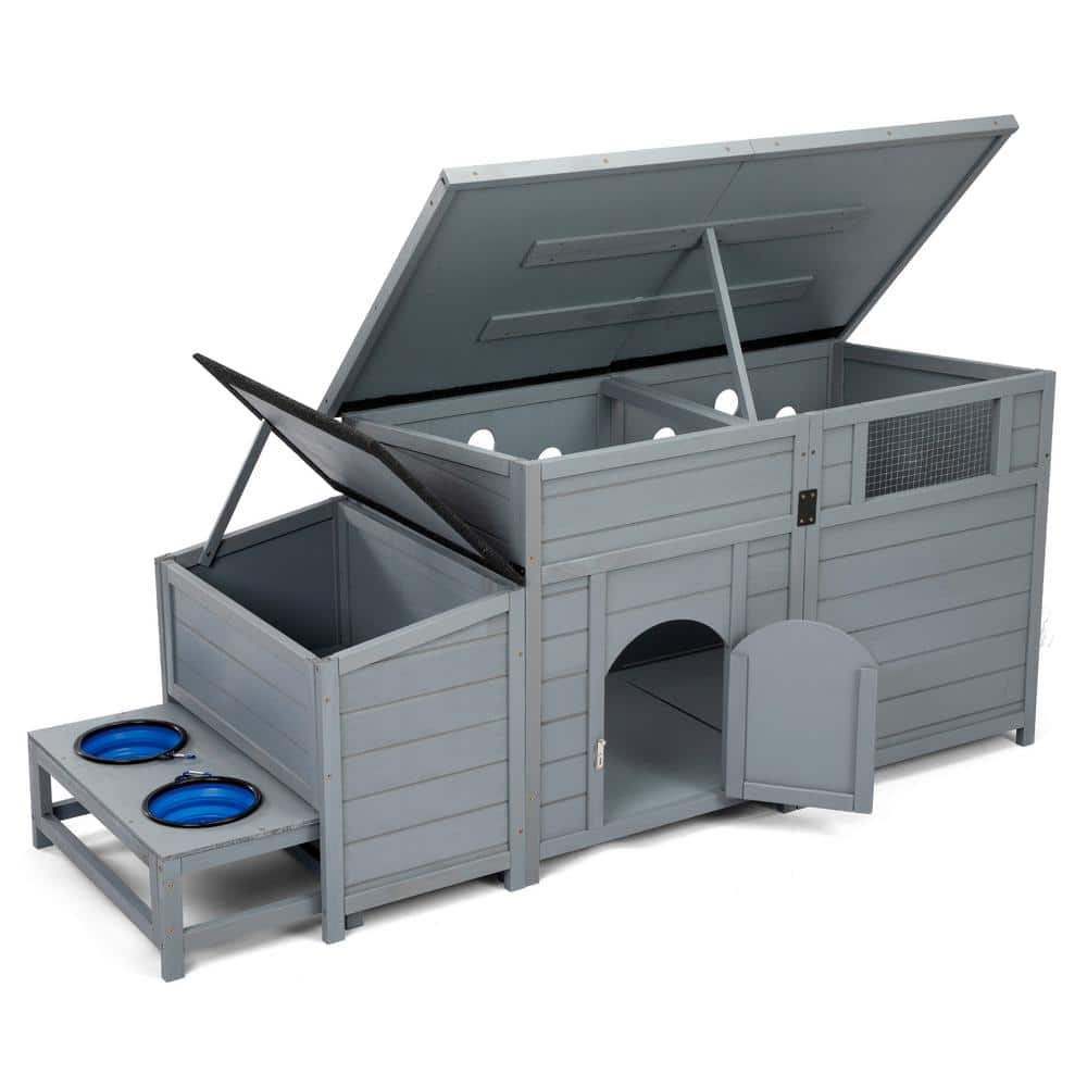 Large Dog House Outdoor Insulated Dog Kennel with Insulated Liner price history on PriceWatchPro