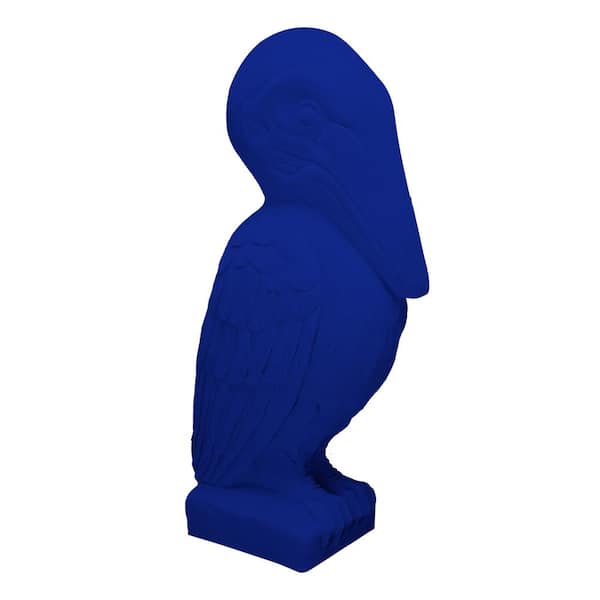 A & B Home Royal Blue Lory Pelican Dcor Accent