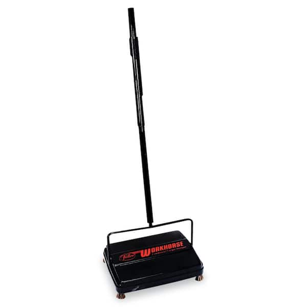 FRANKLIN CLEANING TECHNOLOGY 46 in. Workhorse Carpet Sweeper in Black
