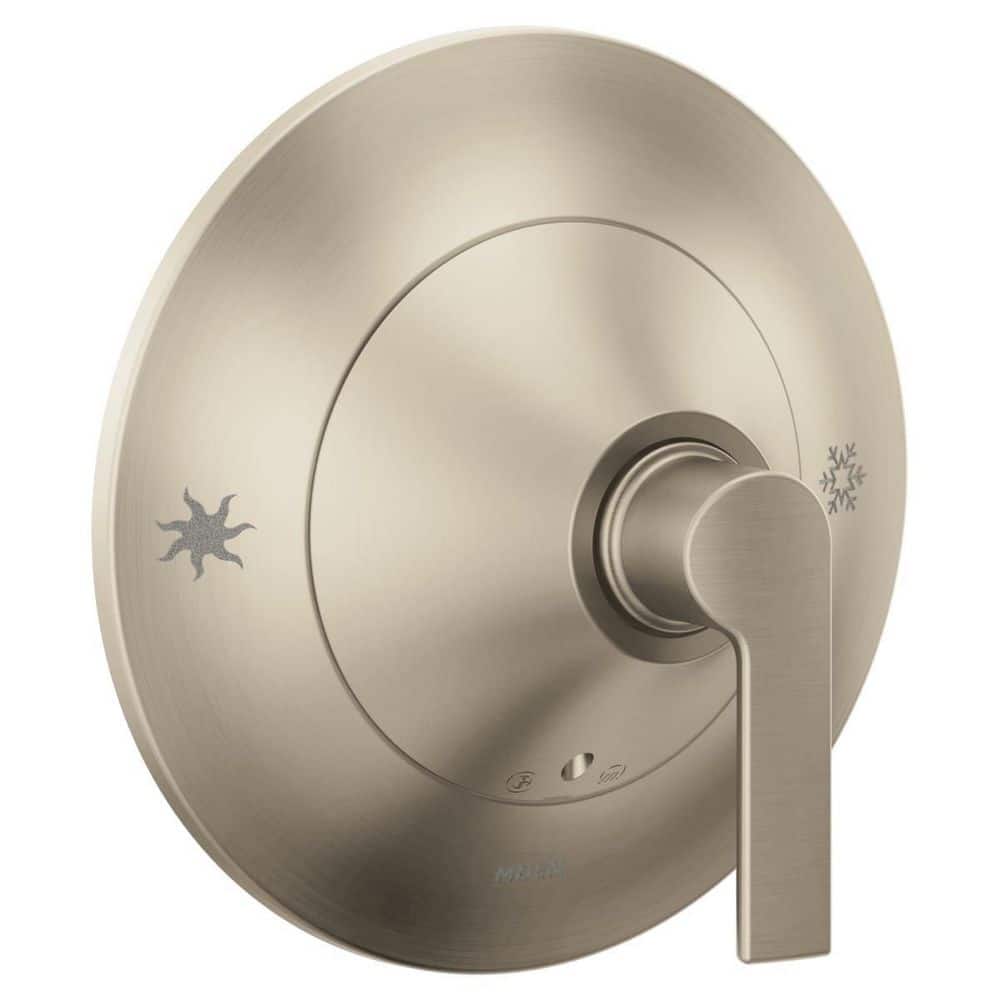 Doux 1-Handle Wall Mount Valve Handle in Brushed Nickel (Valve Not Included) price history on PriceWatchPro