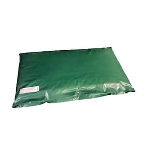 48 in. L x 24 in. H Large Fiberglass Encapsulated Green Plastic Insulation Pouch