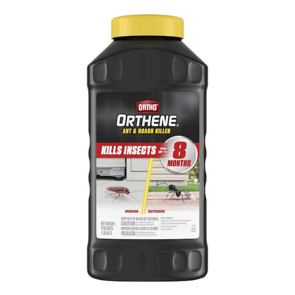 Orthene Ant and Roach Killer 1 lb. Indoor and Outdoor Insect Killer Dust, Provides Long-Lasting Control