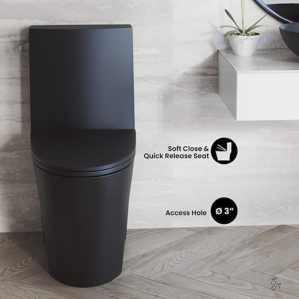 Swiss Madison St.Tropez 1-Piece 1.28 GPF Single Flush Elongated