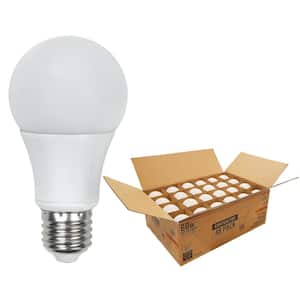 60-Watt Equivalent A19 Non Dimmable CEC Title 20 Contractor Pro Pack LED Light Bulb Soft White 2700K (48-Pack)
