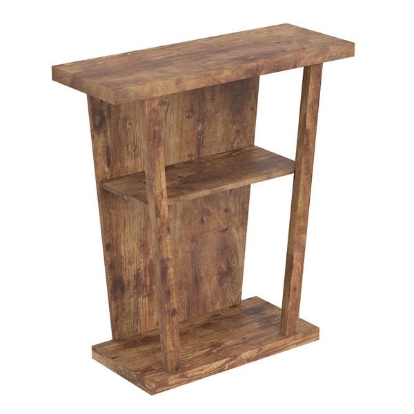 reclaimed wood tall table